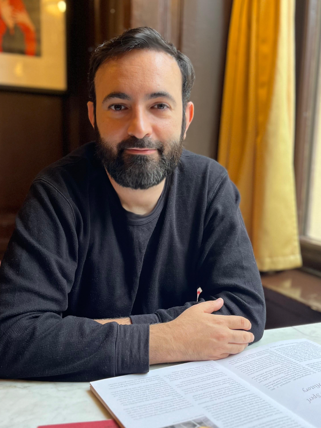 Portrait of Omer Senesh